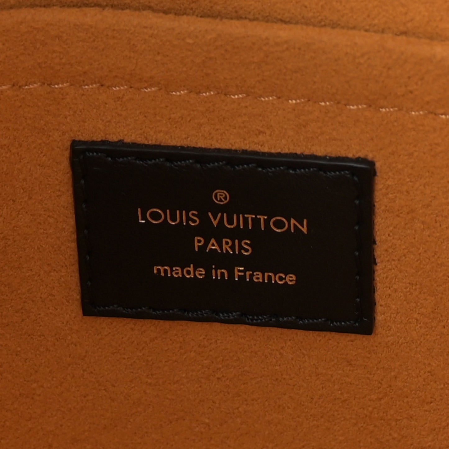 Calfskin Monogram Tufting On My Side Black