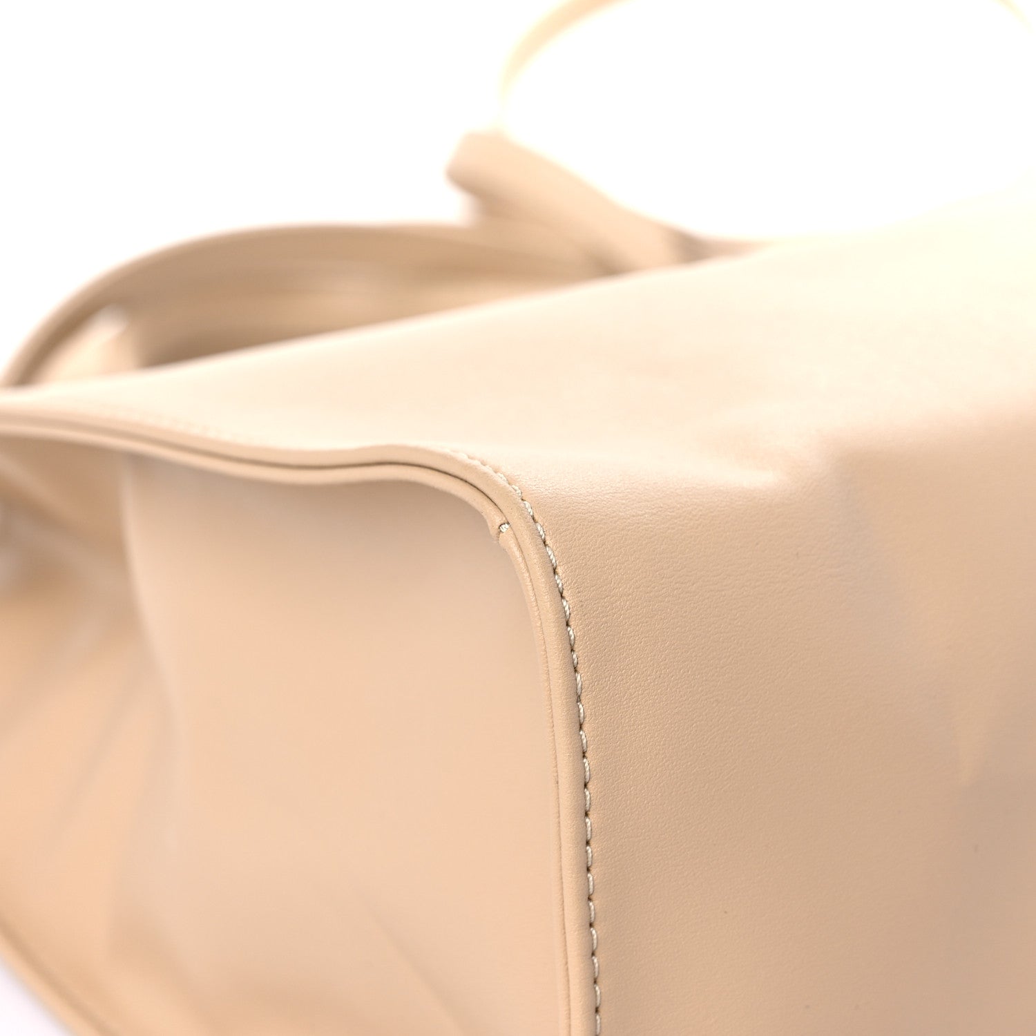 Telfar Vegan Leather Medium Shopping Bag Cream 8 of 12