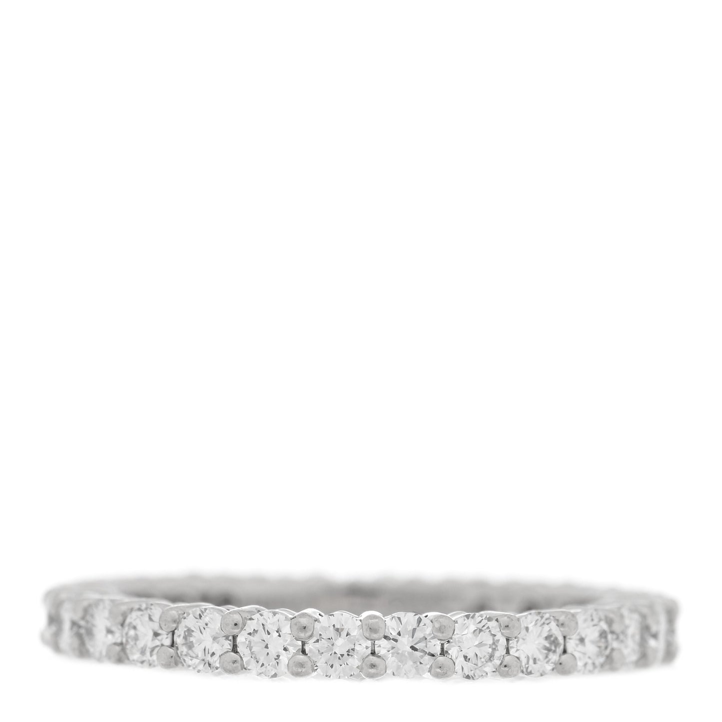 Platinum Diamond 2.2mm Full Circle Forever Band Ring 49 4.75