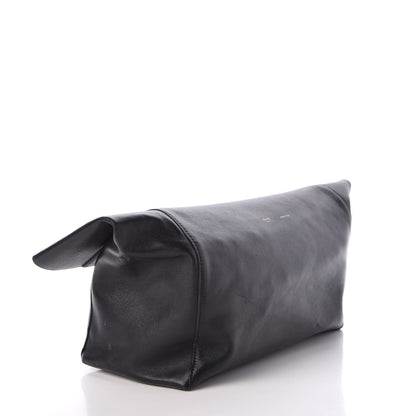 Celine Calfskin Folded Clutch Black Grass 2 of 14