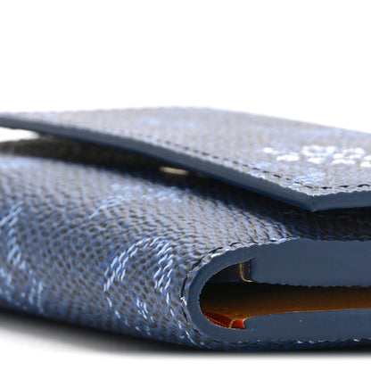Louis Vuitton Monogram Heritage Victor Wallet Ocean Blue 11 of 12