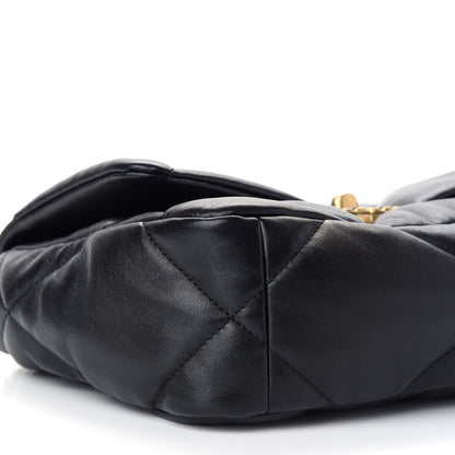 Chanel Lambskin Quilted Medium Chanel 19 Flap Black 8 of 9
