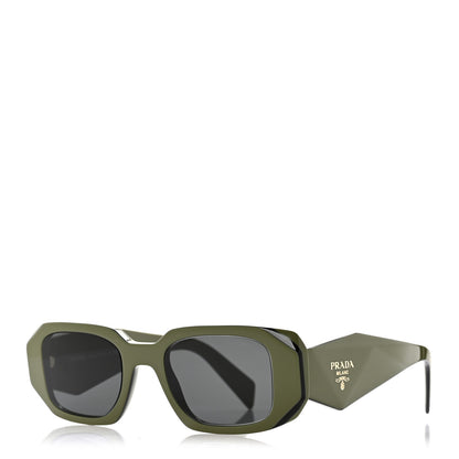Prada Acetate Symbole Sunglasses SPR 17W Green 1 of 7