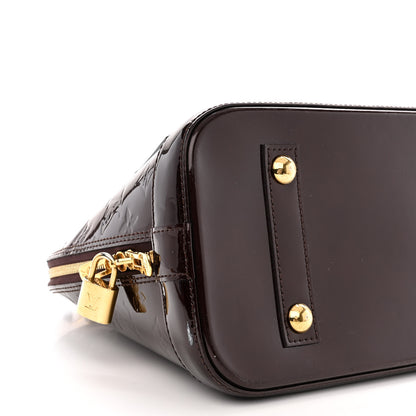 Louis Vuitton Vernis Alma PM Amarante 9 of 10