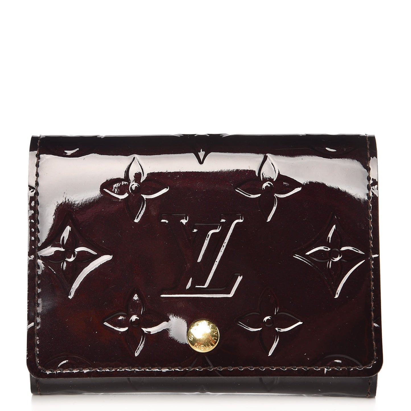Vernis Business Card Holder Amarante