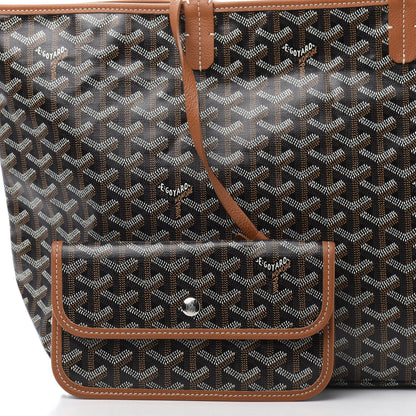 Goyard Goyardine Saint Louis PM Black Gold 9 of 11