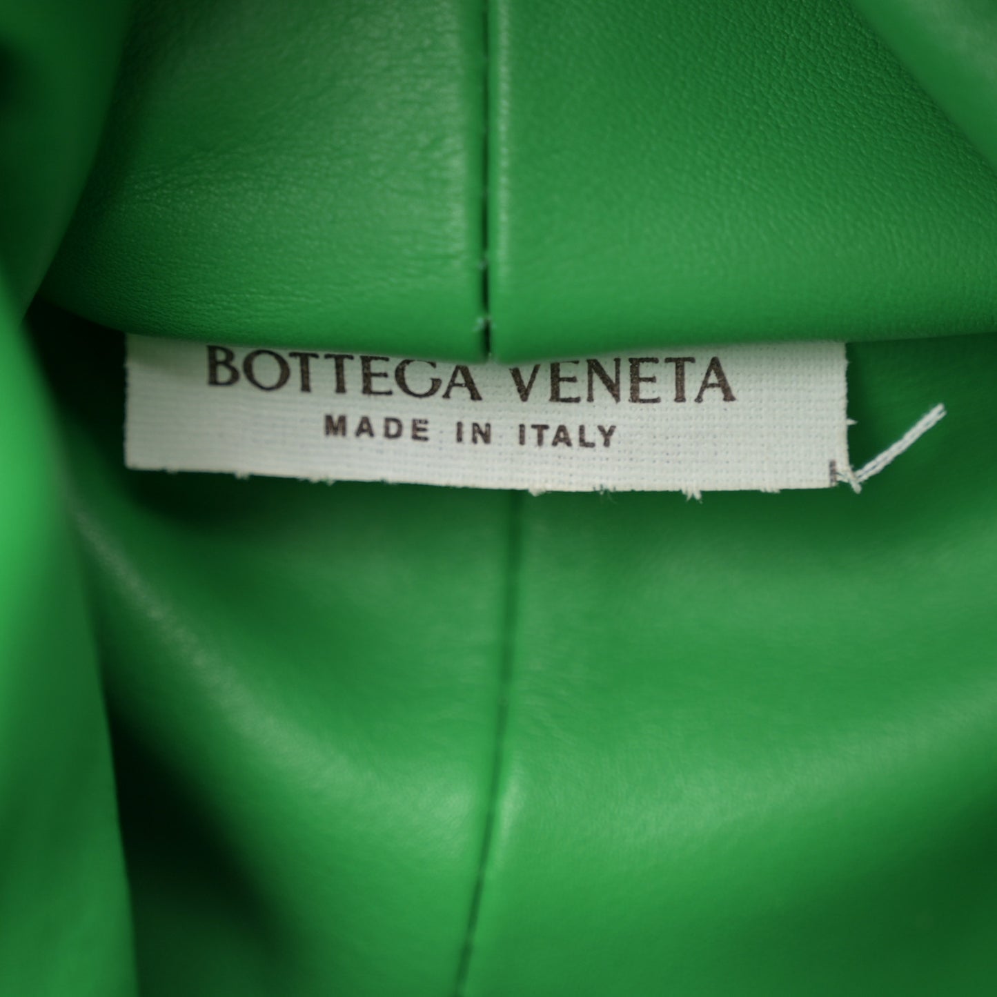 BOTTEGA VENETA Nappa Mini Double Knot Bag Racing Green