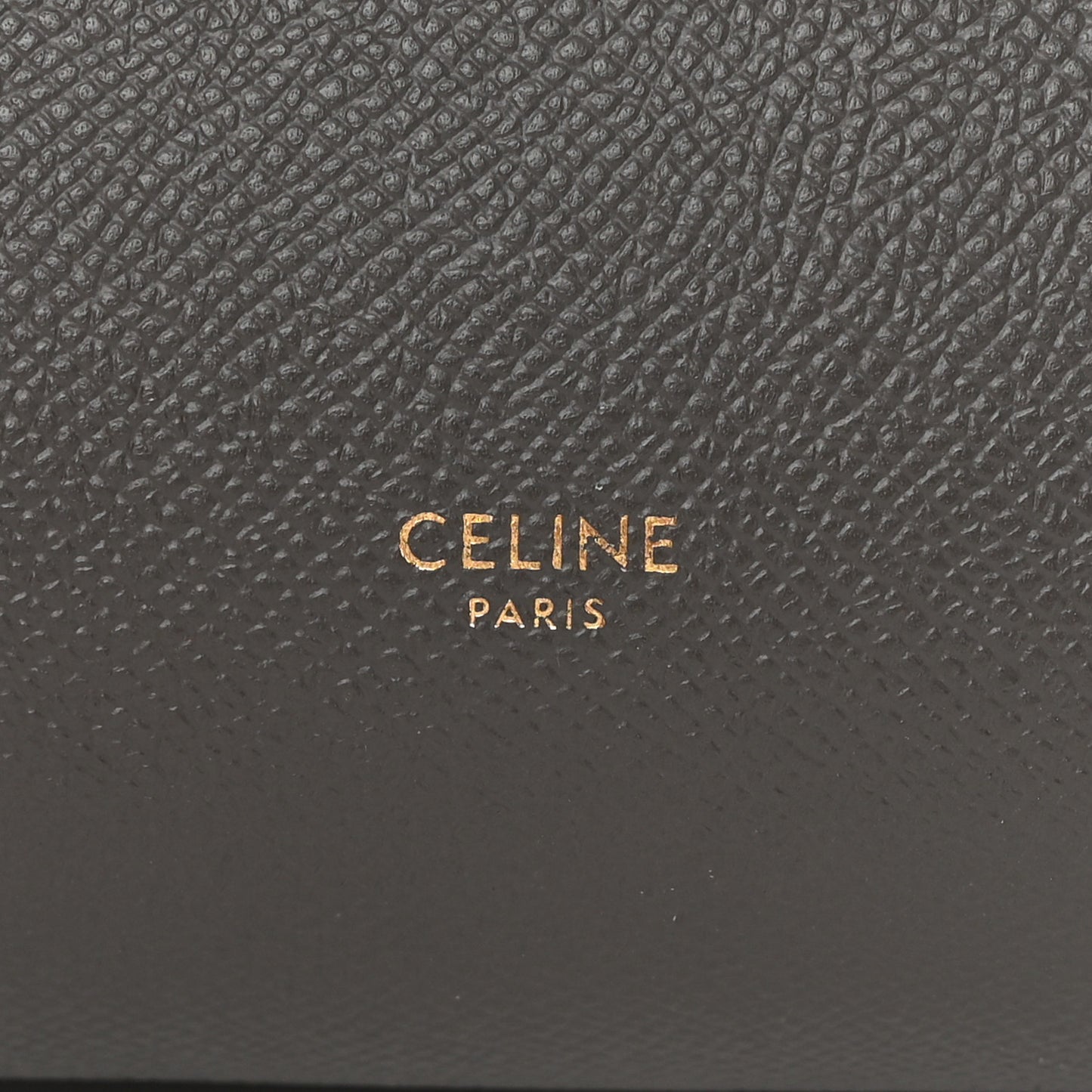 Baby Grained Calfskin Micro Belt Bag Grey
