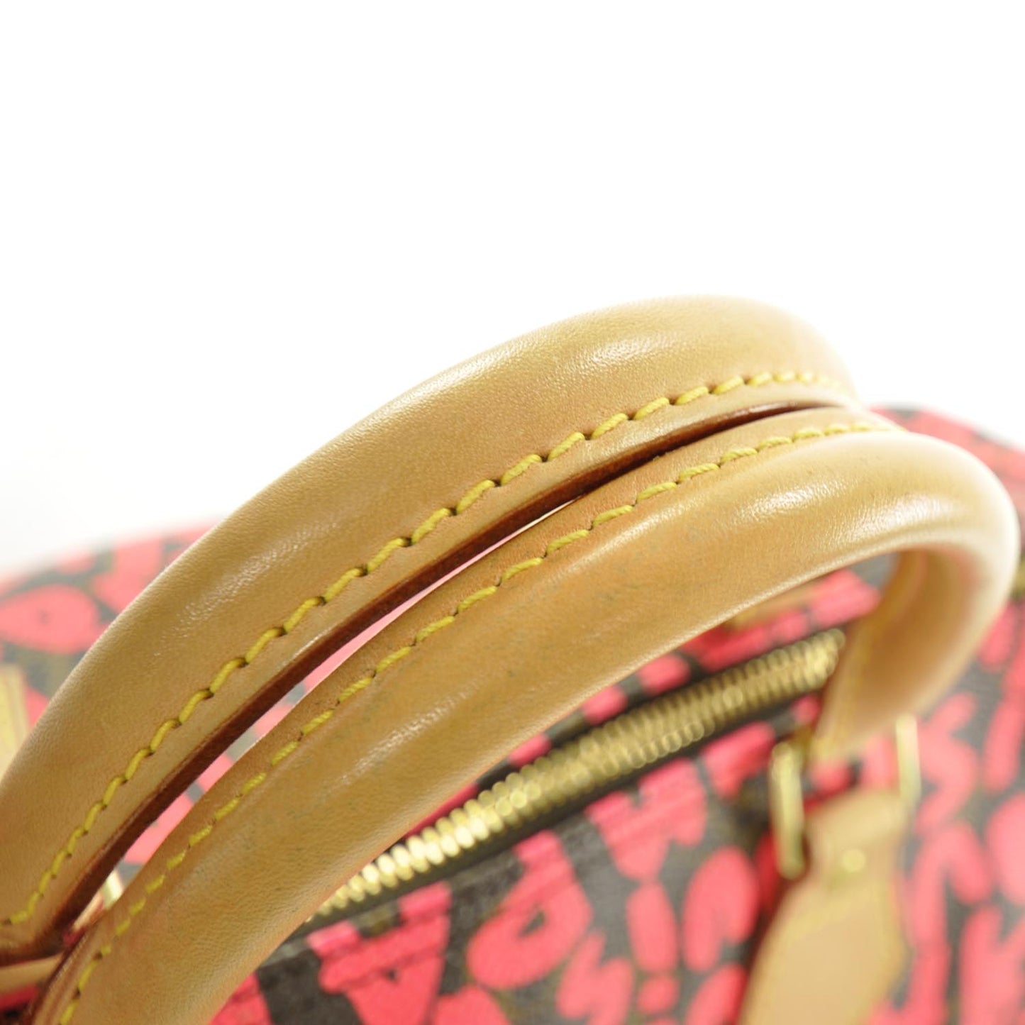 Monogram Graffiti Speedy 30 Fuchsia