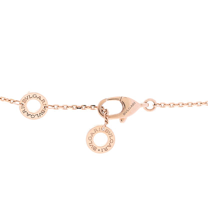 Bulgari 18K Rose Gold Diamond Mother of Pearl Divas' Dream Pendant Necklace 4 of 5