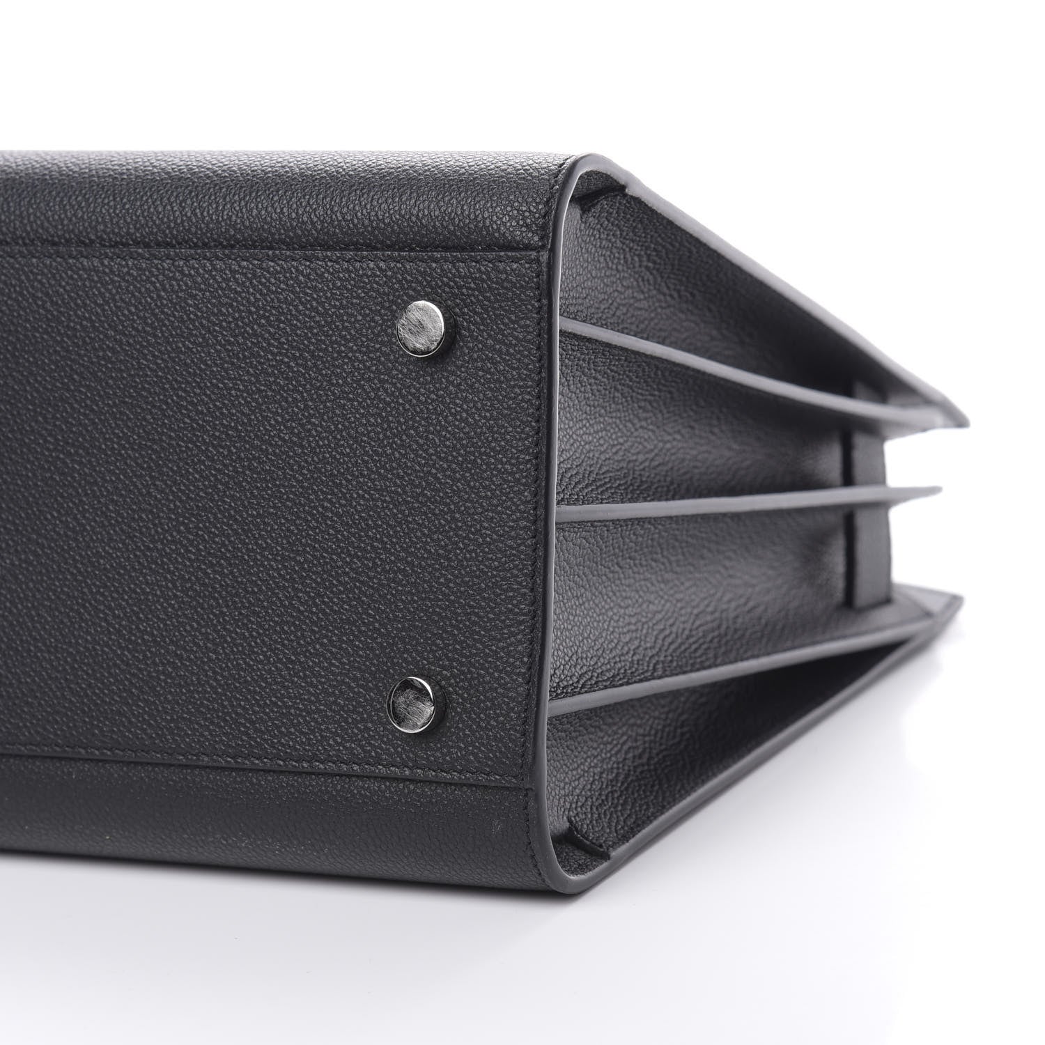 Saint Laurent Grained Calfskin Small Sac De Jour Black 11 of 11
