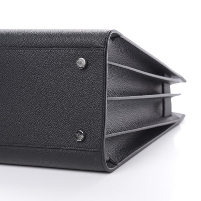 Saint Laurent Grained Calfskin Small Sac De Jour Black 11 of 11