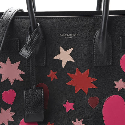 Saint Laurent Calfskin Patchwork Baby Sac De Jour Black 9 of 9