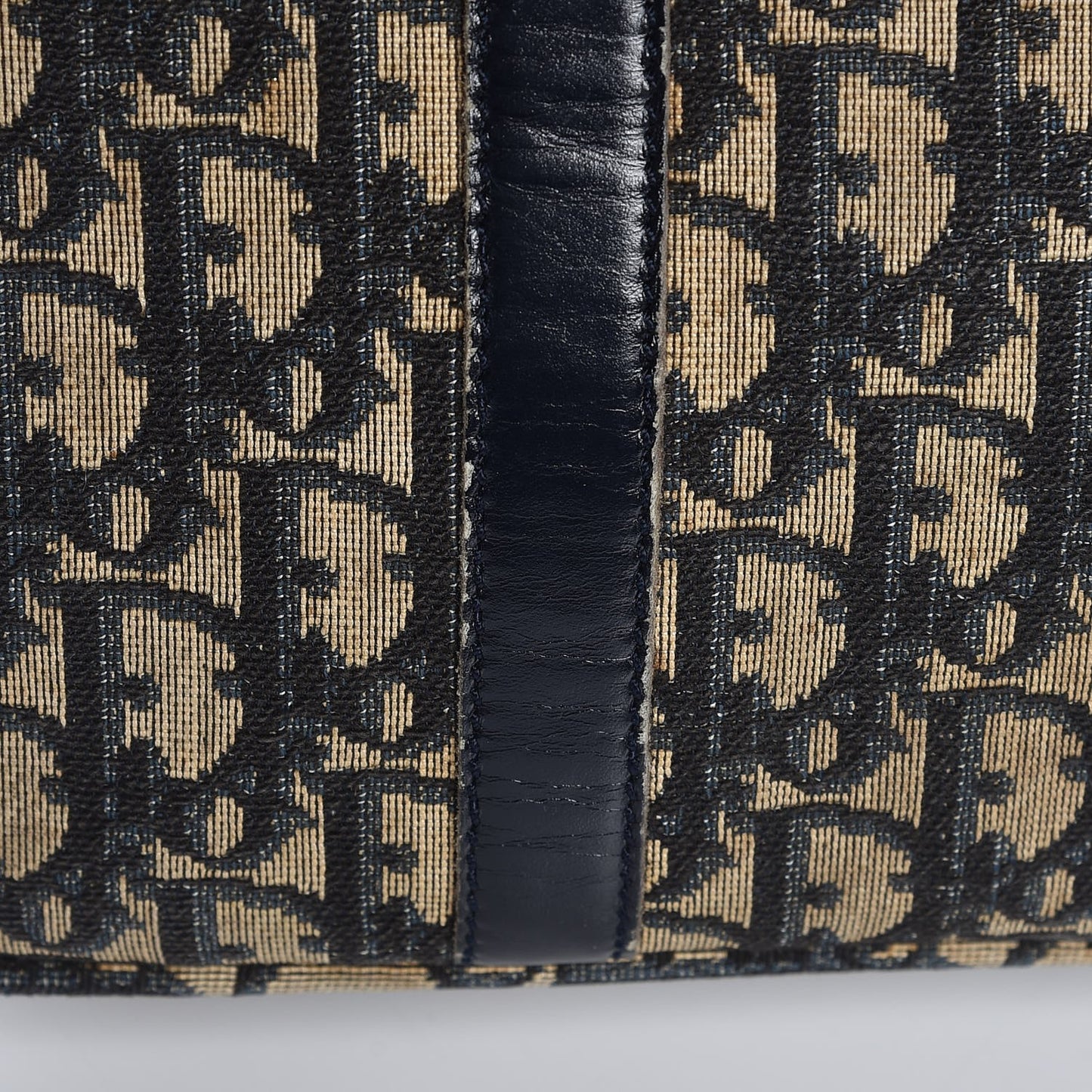 Monogram Tote Navy Blue