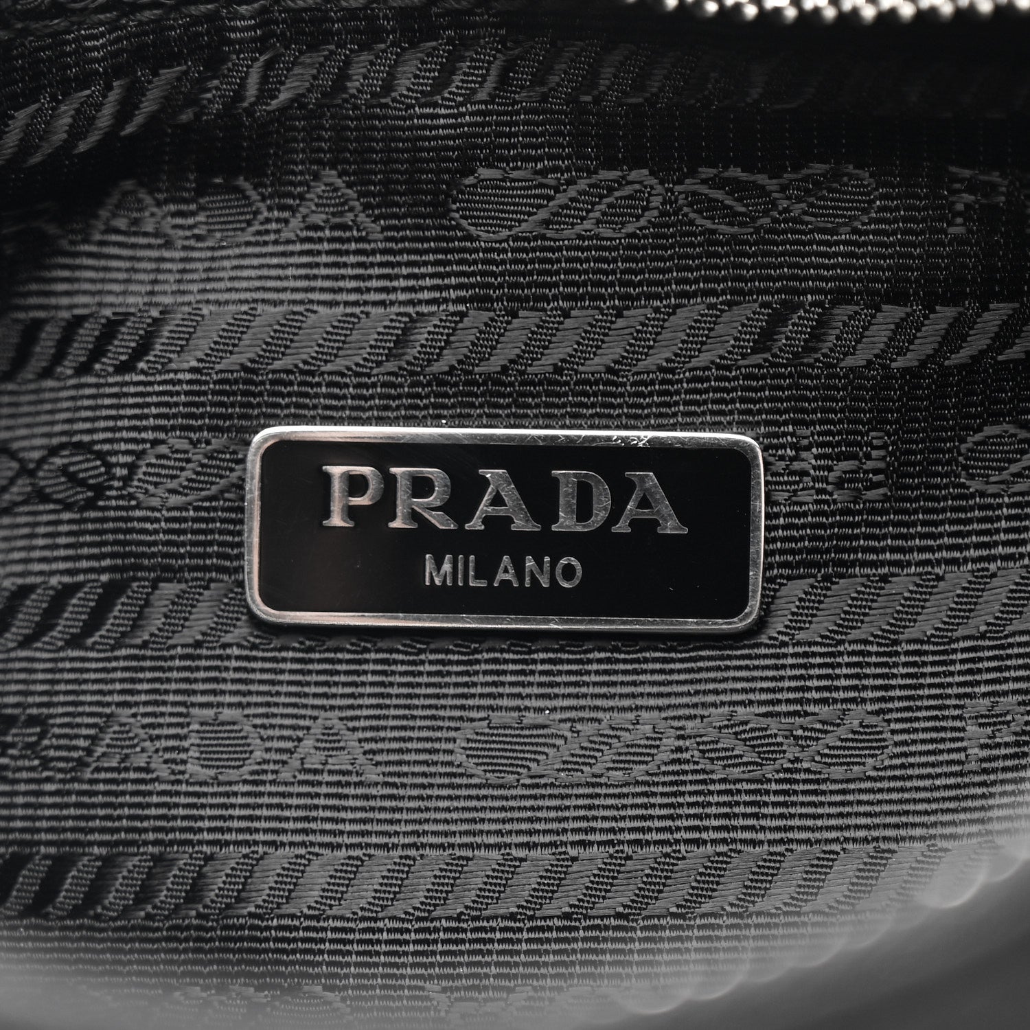 Prada Tessuto Nylon Saffiano Mini Re-Edition 2005 Bag Black 6 of 15