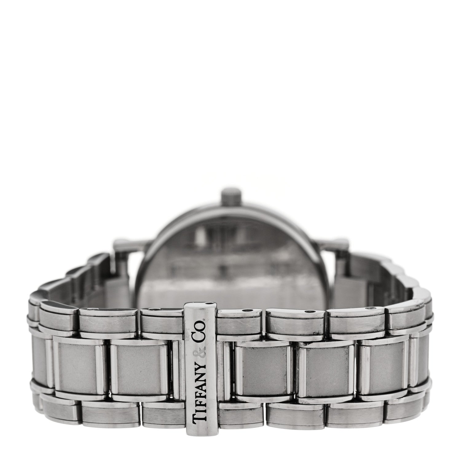 Tiffany Stainless Steel 33mm Atlas Quartz Watch Black 3 of 4