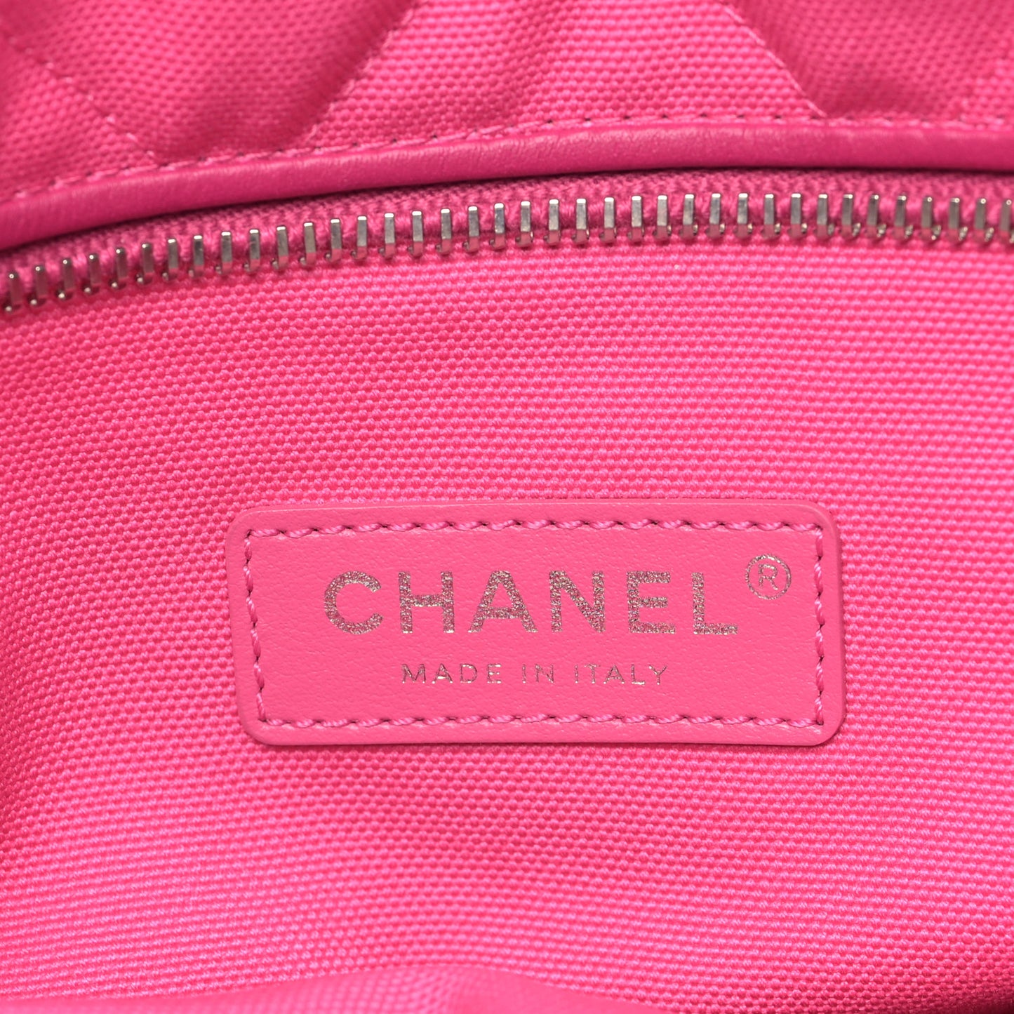 Canvas CC Coco Beach Shopping Tote Pink Ivory