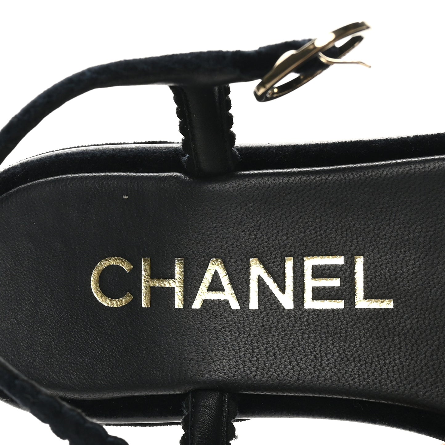 Velvet Pearl Camellia Thong Sandals 38 Black