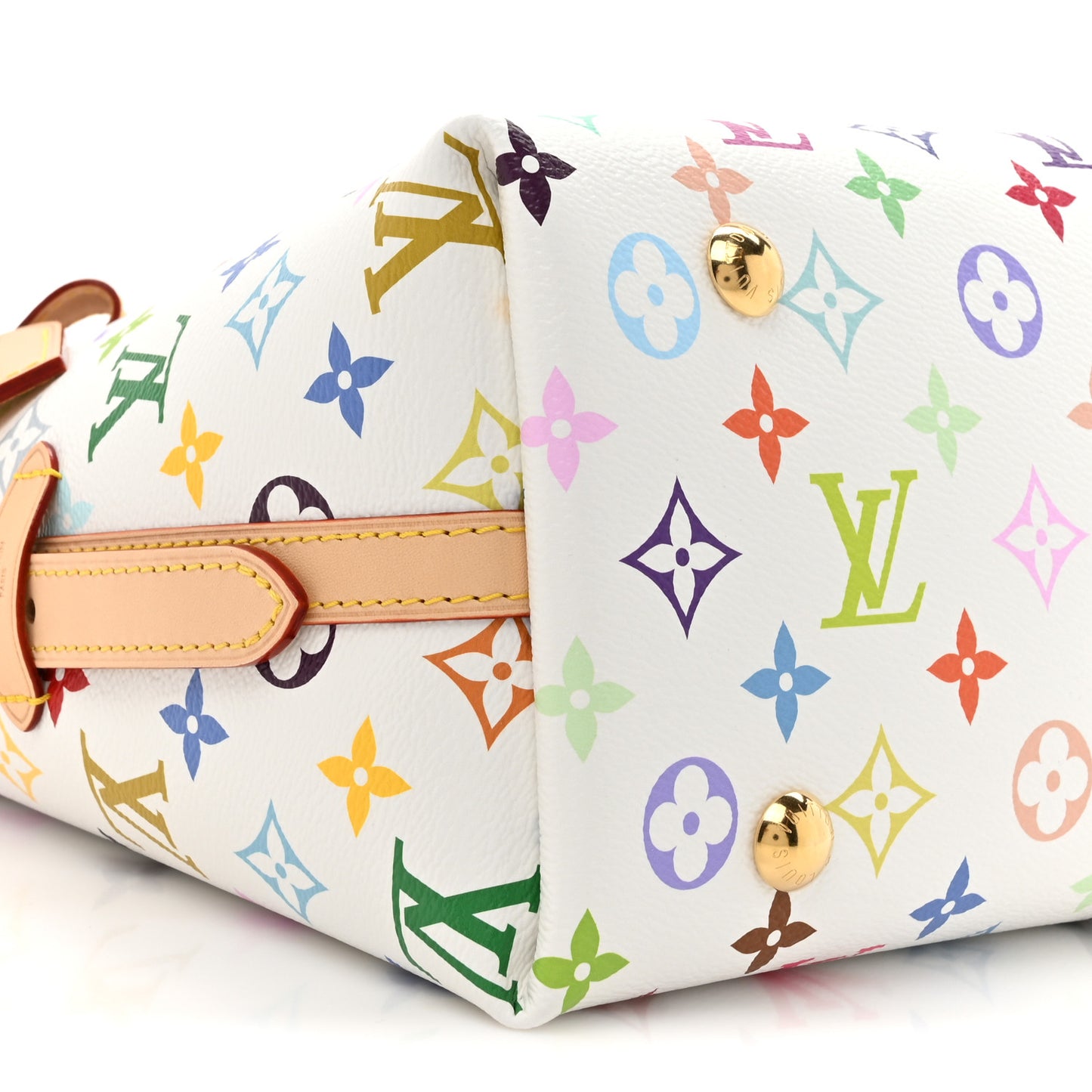 LV X TM Monogram Multicolor CarryAll PM White
