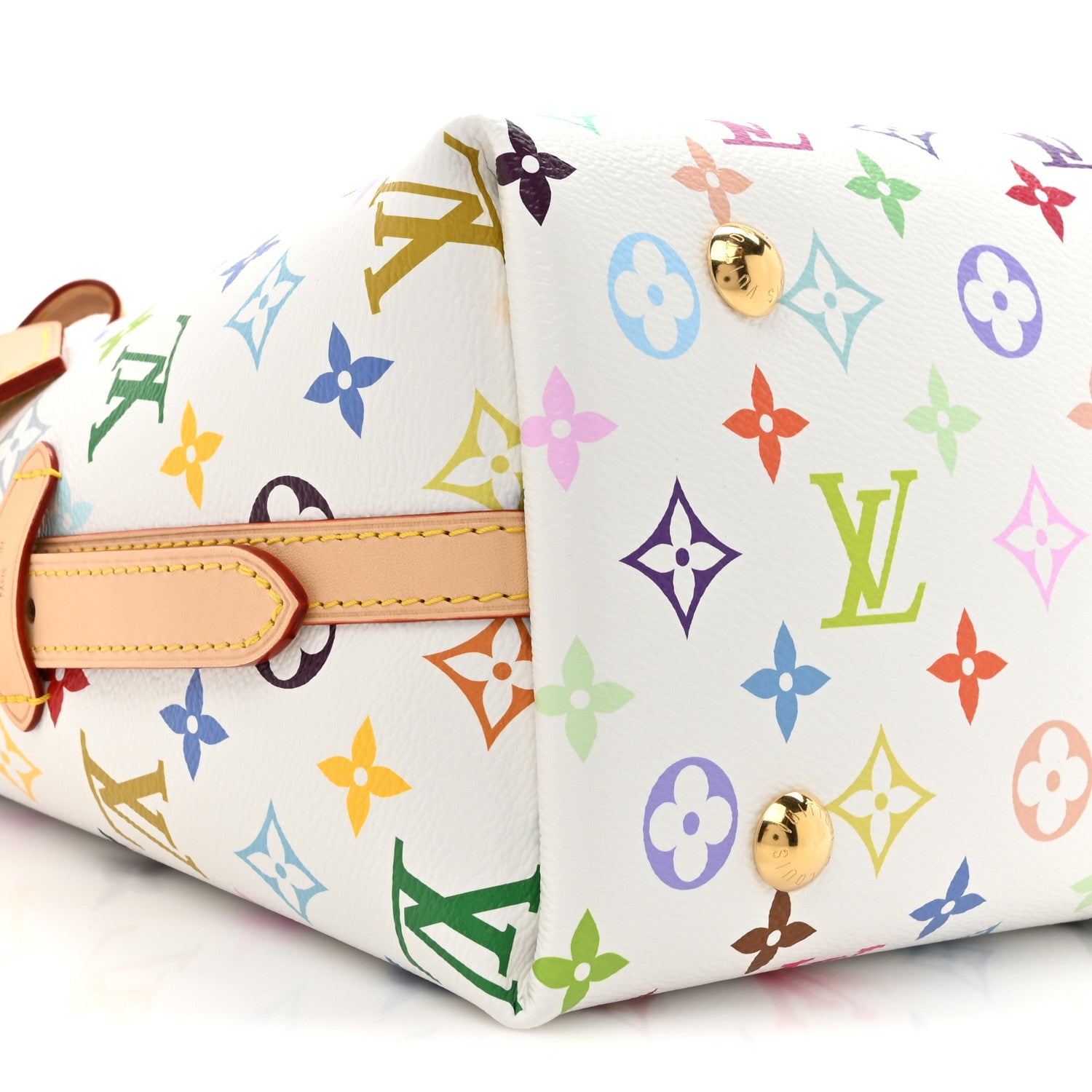 Louis Vuitton LV X TM Monogram Multicolor CarryAll PM White 10 of 10