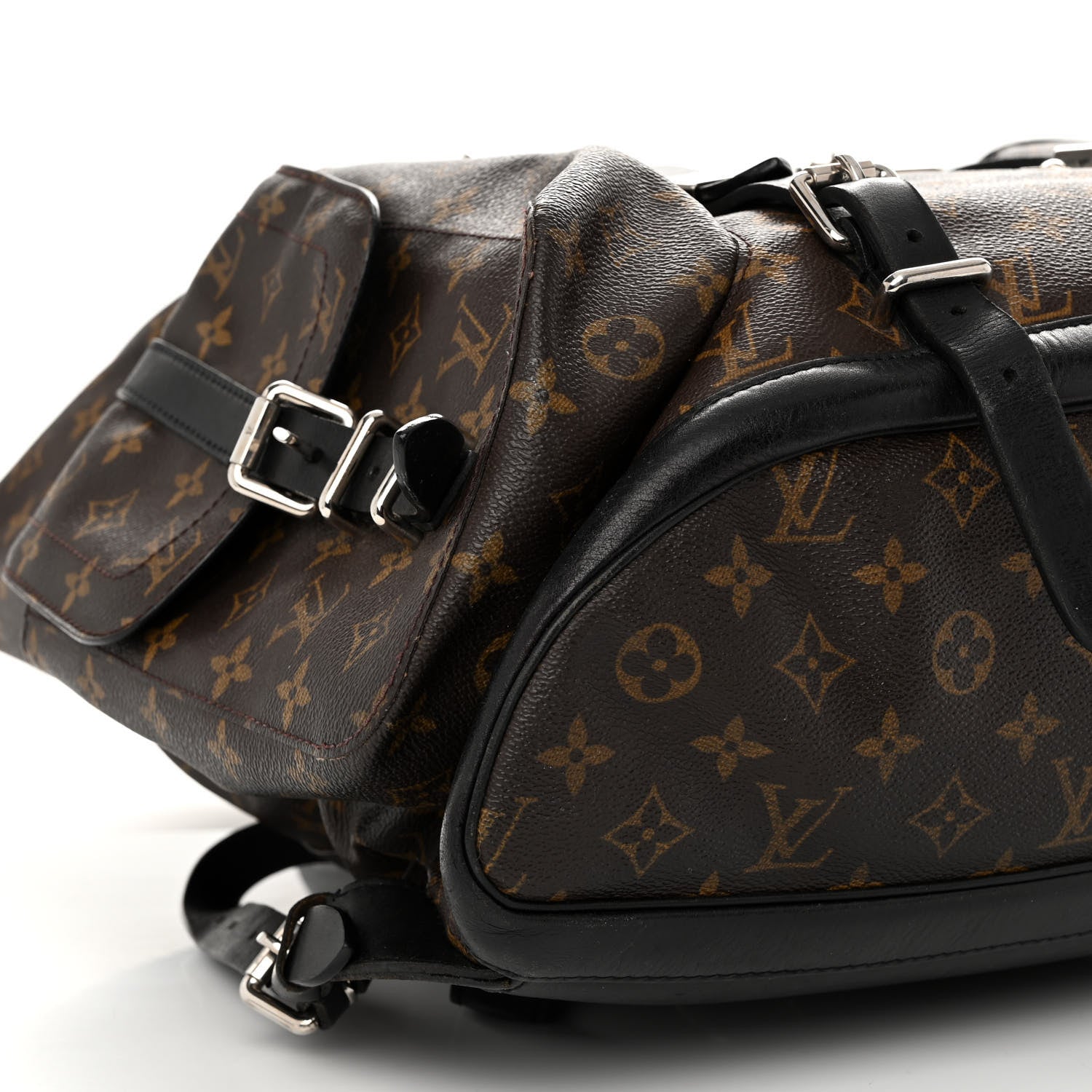 Louis Vuitton Monogram Macassar Christopher Backpack 8 of 13