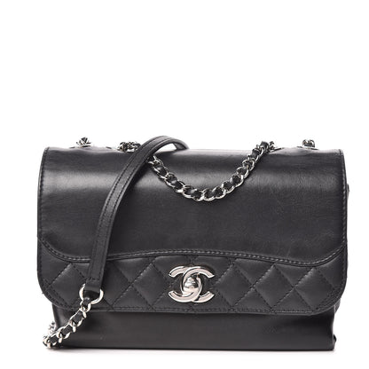 Chanel Calfskin Mini Tramezzo Flap Black 1 of 19