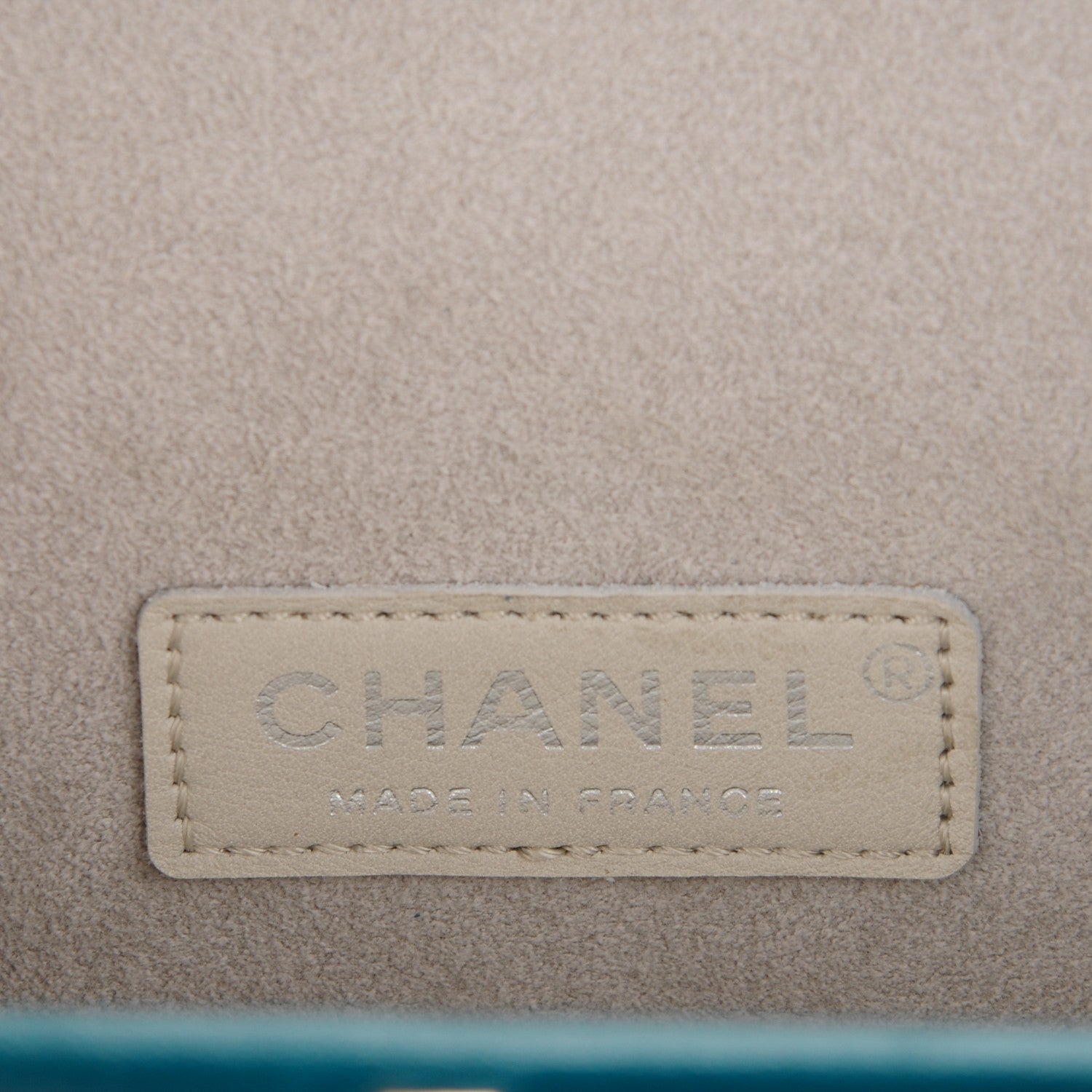Chanel Lambskin Quilted Clutch Dark Blue 6 of 7