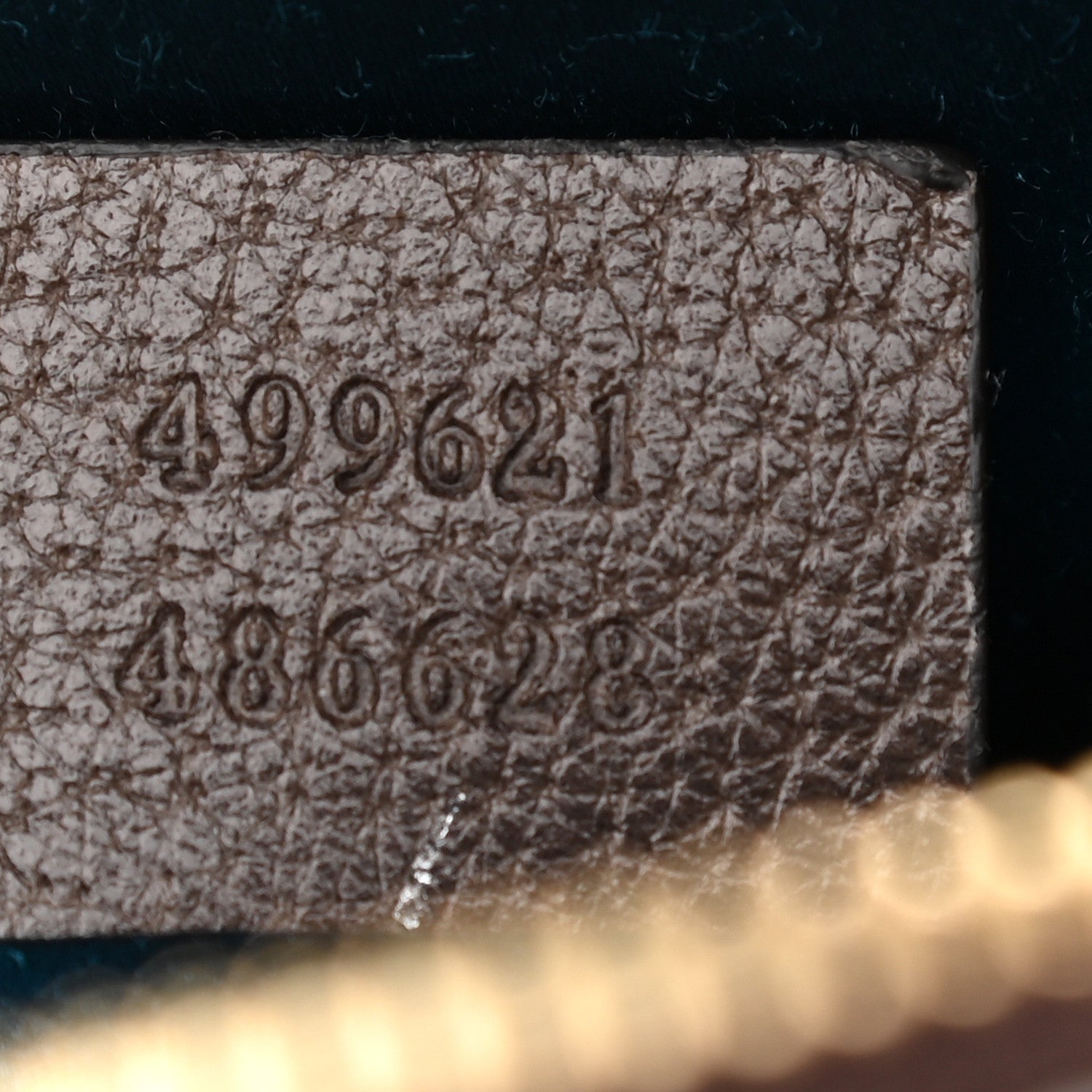 Gucci GG Supreme Monogram Textured Dollar Calfskin Web Small Ophidia Dome Shoulder Bag Beige Ebony New Acero 7 of 9