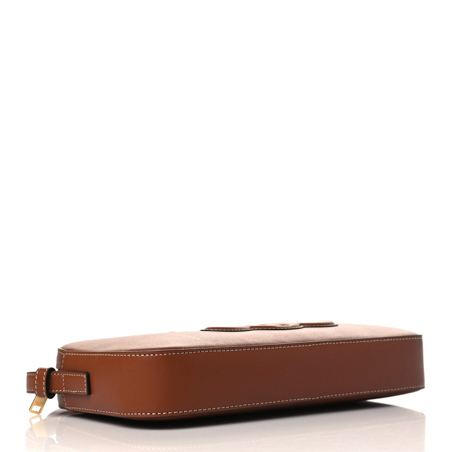 Smooth Calfskin Cuir Triomphe Camera Shoulder Bag Tan