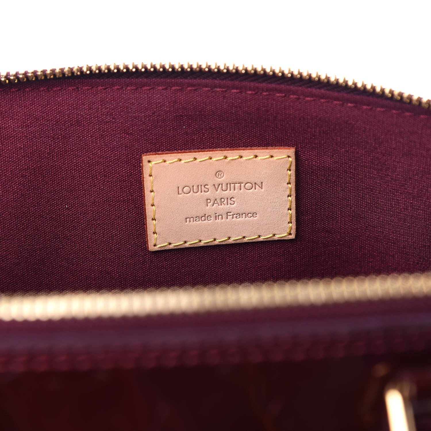 Louis Vuitton Vernis Alma PM Rouge Fauviste 6 of 8