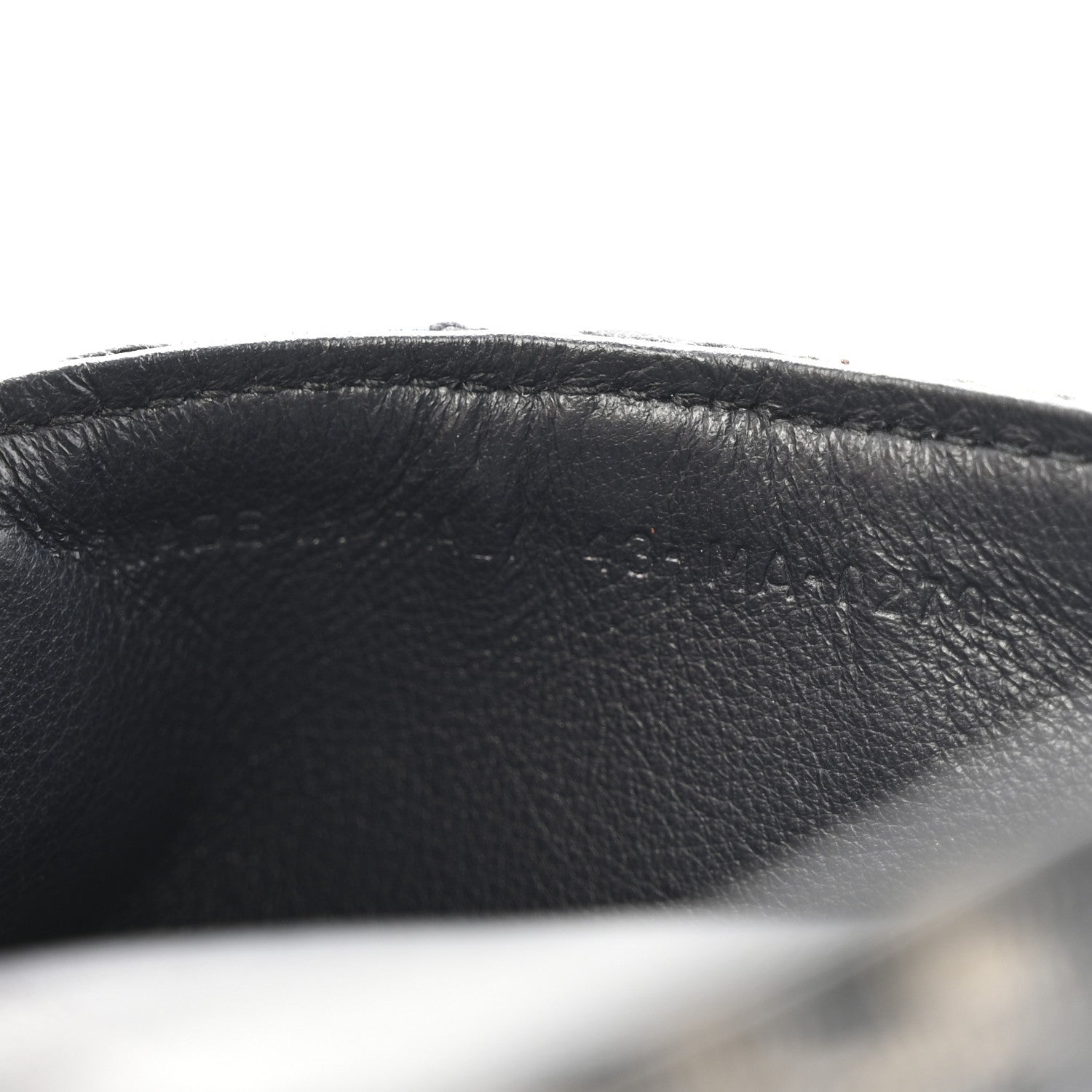 Christian Dior Oblique Nano Saddle Chain Pouch Blue 7 of 10