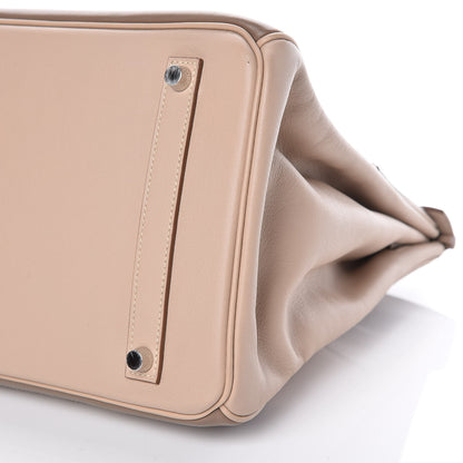 Hermes Swift Ghillies Birkin 35 Argile Etoupe 38 of 38