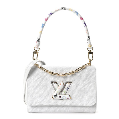 Louis Vuitton LV X TM Epi Twist MM Slim Shoulder Bag White 1 of 10