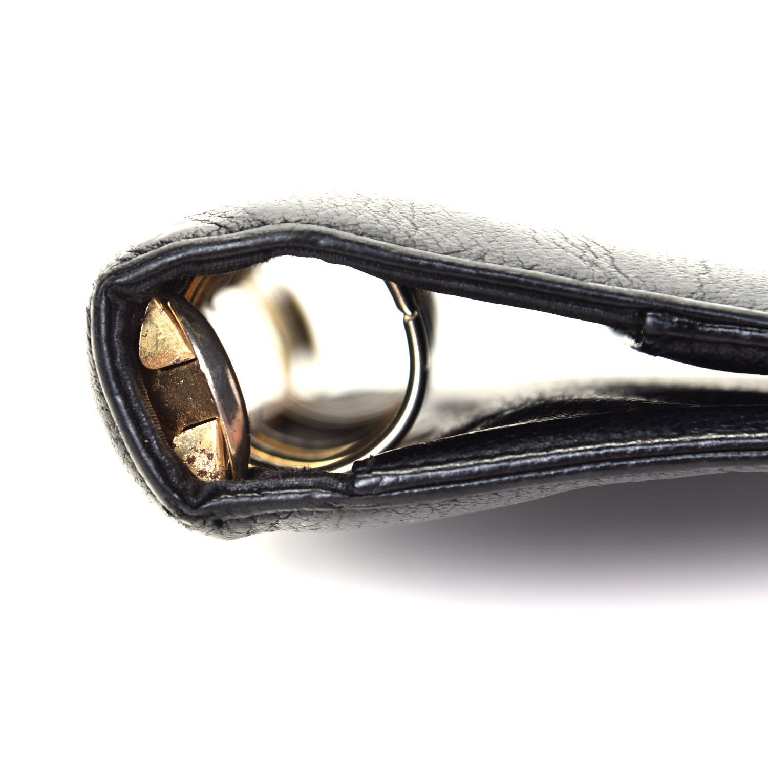 Chanel Goatskin Medium Ring Agenda Planner Black 6 of 12
