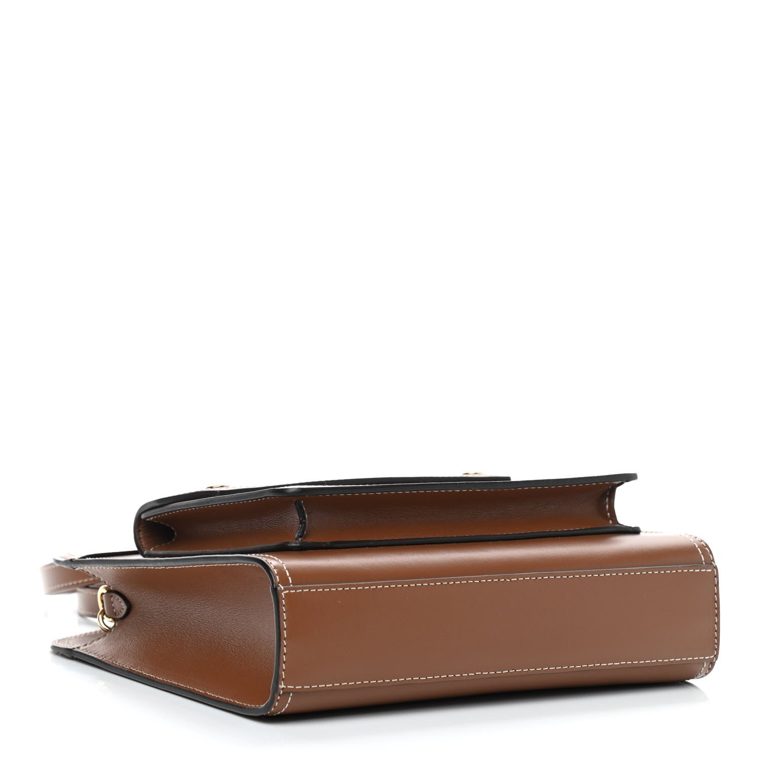 Burberry Smooth Calfskin Mini Pocket Bag Malt Brown 4 of 6
