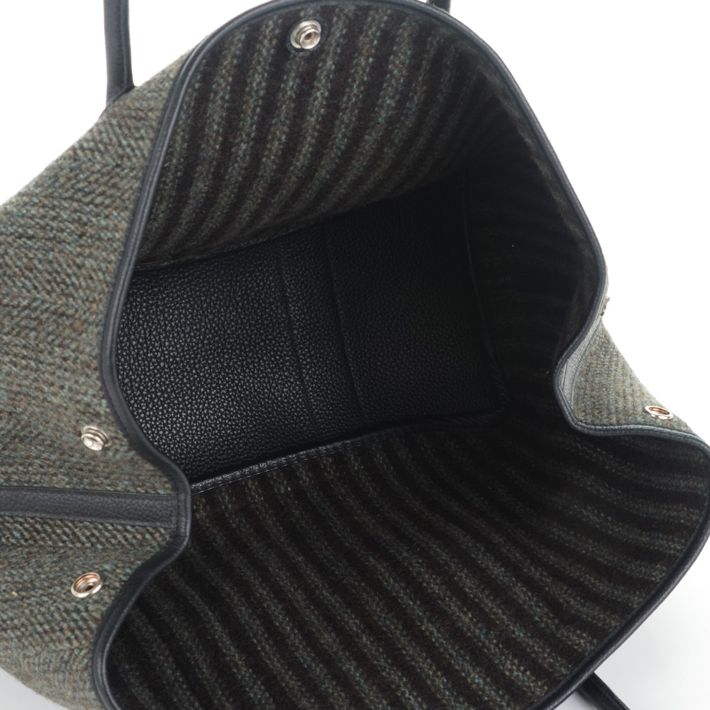 Ribbed Wool Negonda Garden Party 36 MM Black