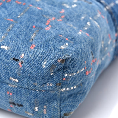 Chanel Denim Sequin Chanel 22 Blue 12 of 14