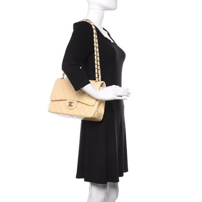 Chanel Patent Quilted Jumbo Double Flap Light Pink 2 of 13