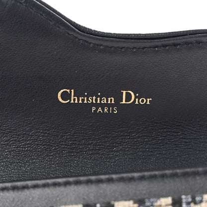 Christian Dior Oblique Saddle Card Holder Blue 6 of 11
