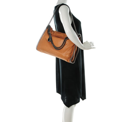 Stella McCartney Shaggy Deer Falabella Fold Over Tote Tan 2 of 9
