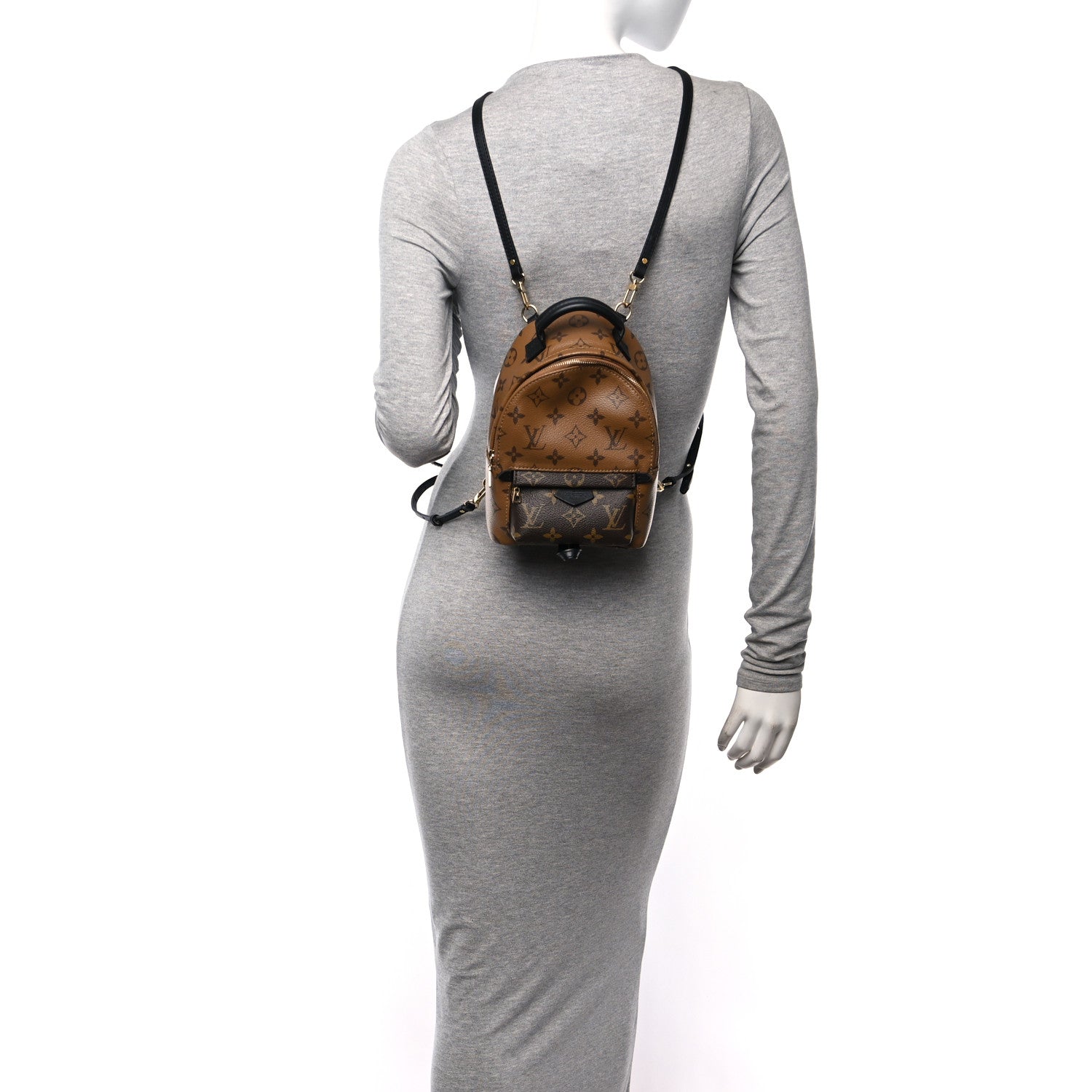 Louis Vuitton Reverse Monogram Palm Springs Backpack Mini 3 of 9