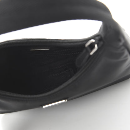Prada Tessuto Nylon Mini Re-Edition 2000 Bag Black 5 of 10