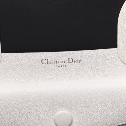 Christian Dior Supple Grained Calfskin Large Open Bar Tote White 6 of 11
