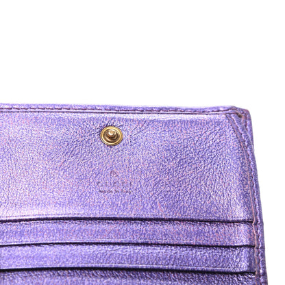 Gucci Laminated Nappa Trapuntata Zumi Card Case Rosso Fuxia Bizantin 6 of 9