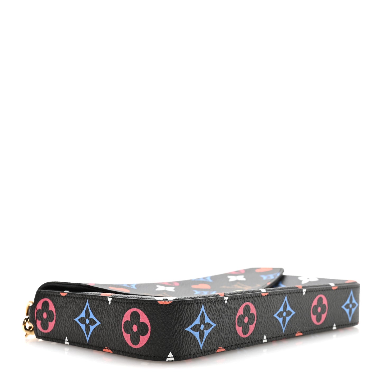 Game On Felicie Chain Wallet Black