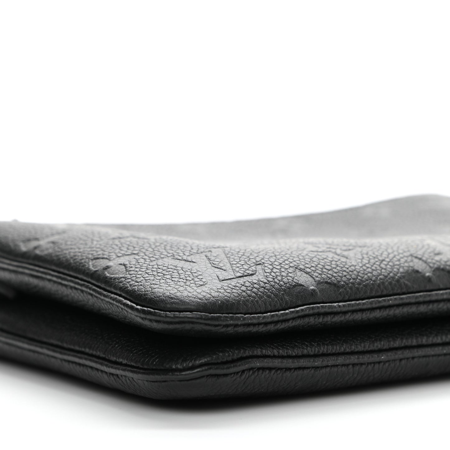 Empreinte Double Zip Pochette Black