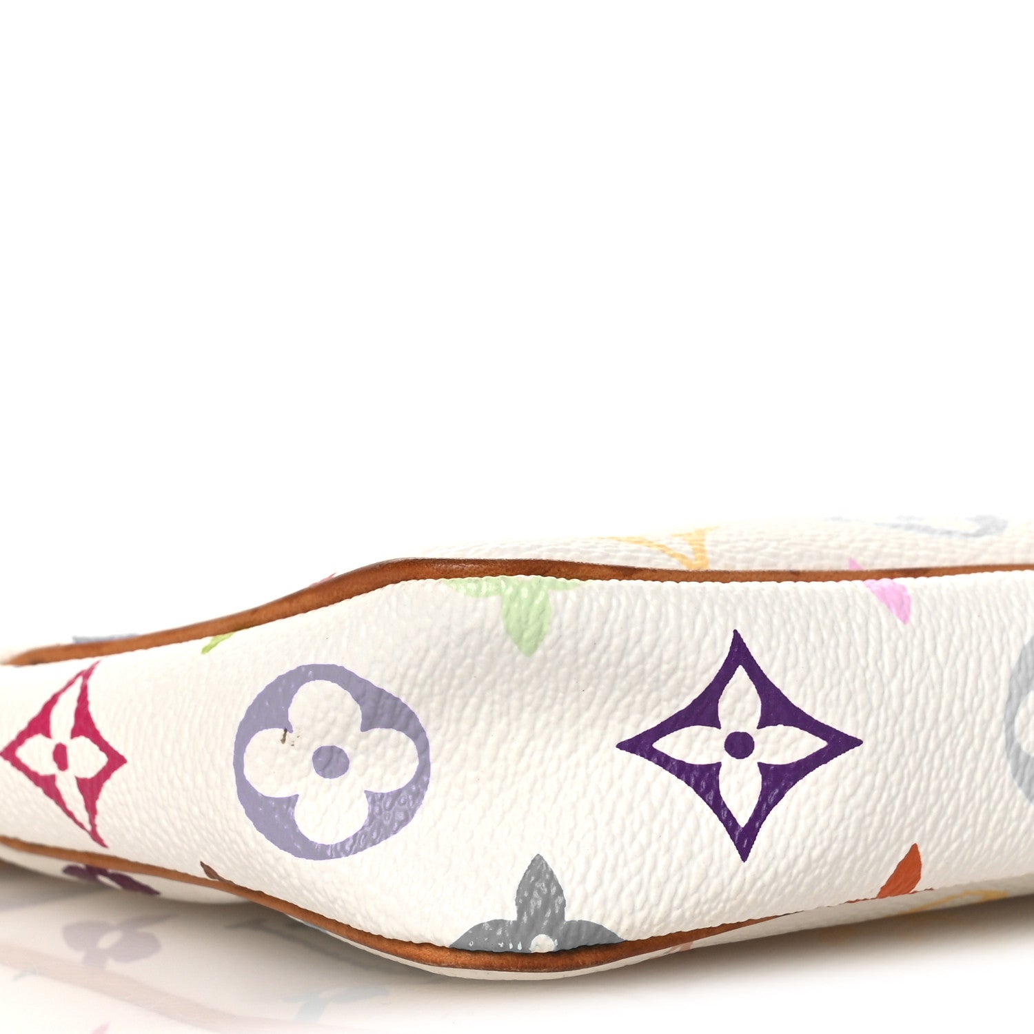 Louis Vuitton Monogram Multicolor Pochette Accessories White 8 of 13