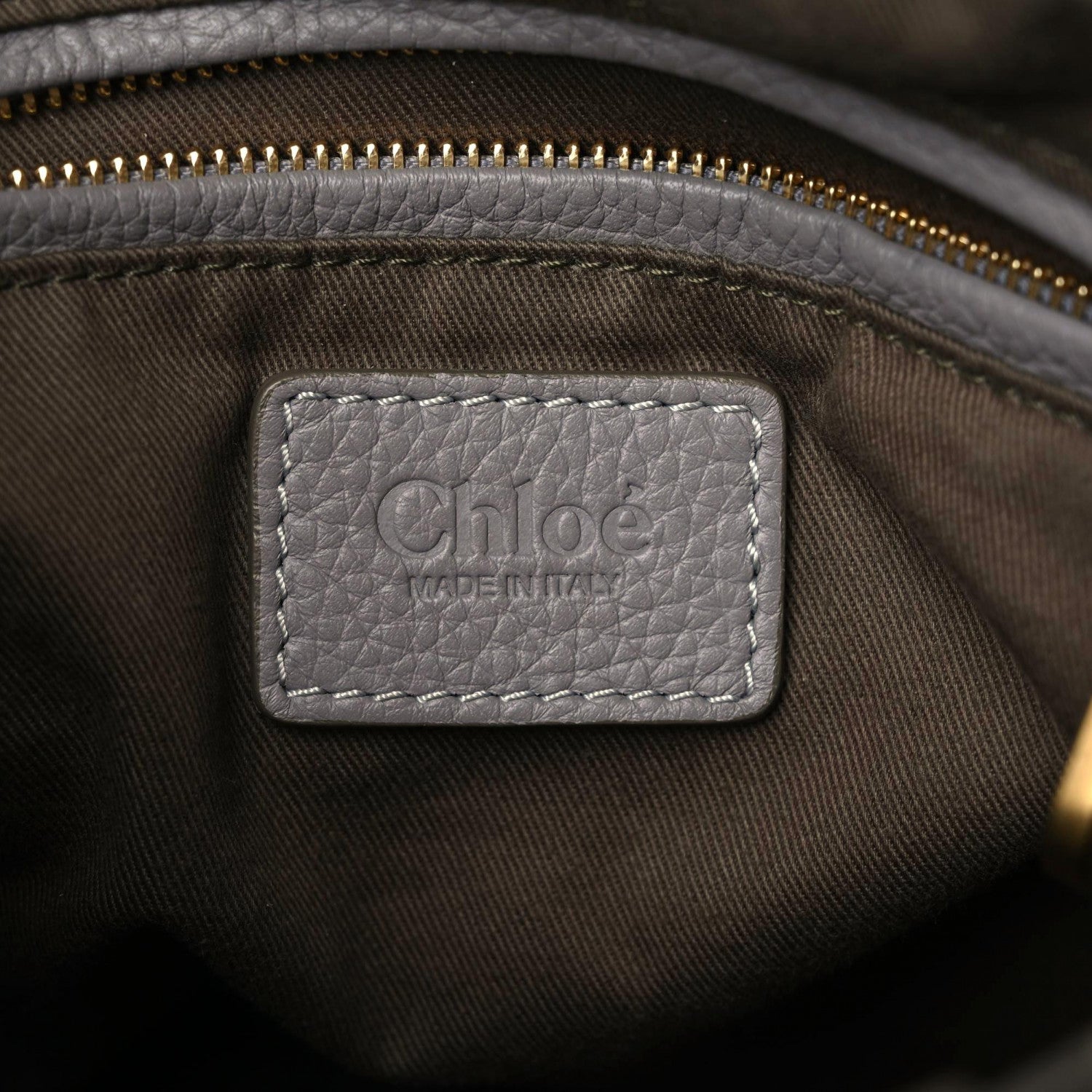 Chloe Calfskin Medium Marcie Satchel Cashmere Grey 6 of 16