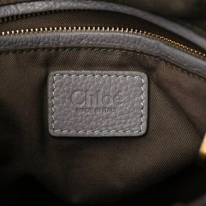 Chloe Calfskin Medium Marcie Satchel Cashmere Grey 6 of 16