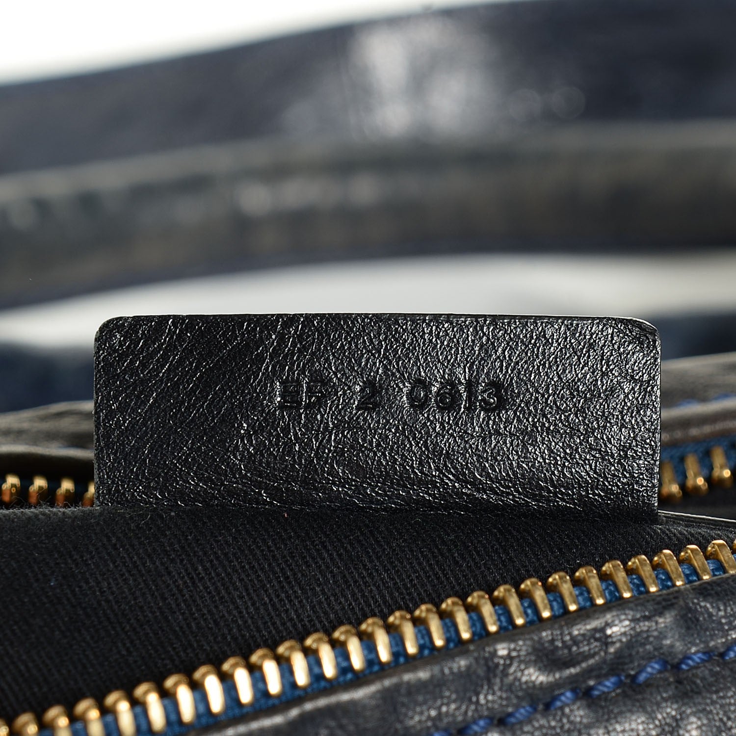 Givenchy Tumbled Sheepskin Medium Pandora Navy 10 of 13